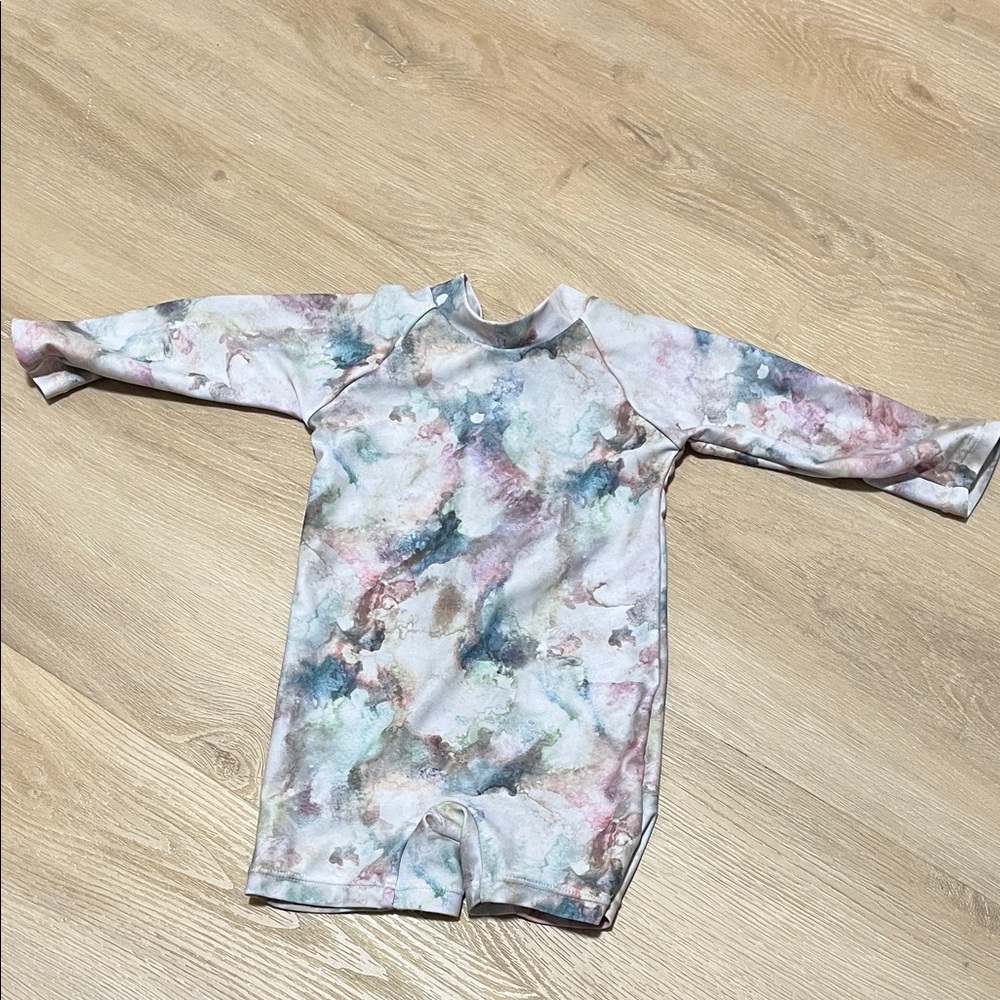 Current Tyed Infant Swimwear Multicolor Tie-Dye Swimsuit 6M